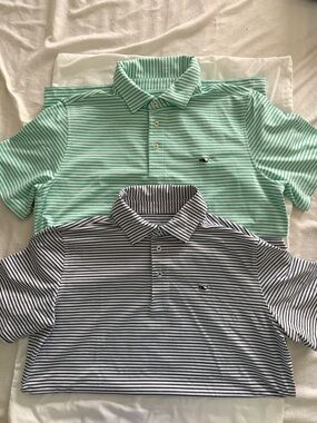 Vineyard Vines Performance polos Boys XL (set of 2)